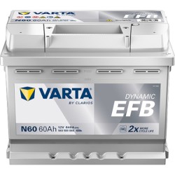 ΜΠΑΤΑΡΙΑ VARTA DYNAMIC EFB N60 60AH-640A