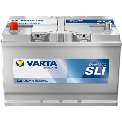 ΜΠΑΤΑΡΙΑ VARTA DYNAMIC SLI JAPAN G8 95AH 830A ΑΡΙΣΤ.
