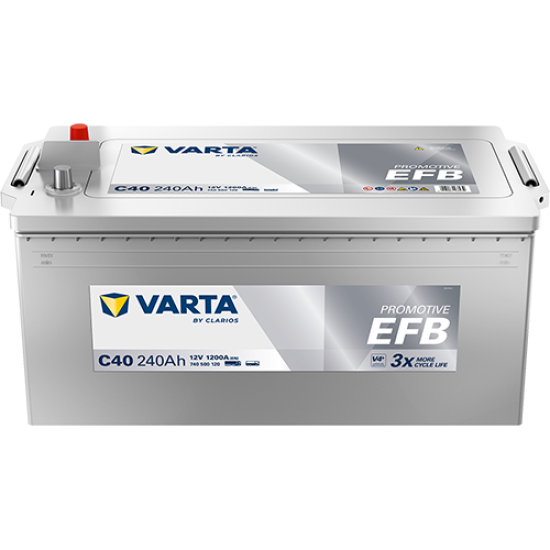 ΜΠΑΤΑΡΙΑ VARTA PROMOTIVE EFB C40 240AH 1200A