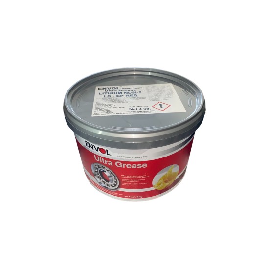 ENVOL ΓΡΑΣΟ Lithium ULTRA RED NLGI-2 4Kg