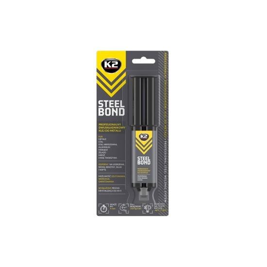 K2 ΚΟΛΛΑ ΣΙΔΗΡΟΥ ΜΥΞΗΣ STEEL BOND 38g