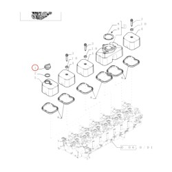 ΠΩΜΑ ΕΛΑΙΟΥ ΚΑΠΑΚΙΟΥ ΒΑΛΒΙΔΩΝ NEW HOLLAND CASE-IH J914136 ΓΝΗΣΙΟ