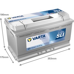 ΜΠΑΤΑΡΙΑ VARTA DYNAMIC SLI H3 100AH 830A  L5