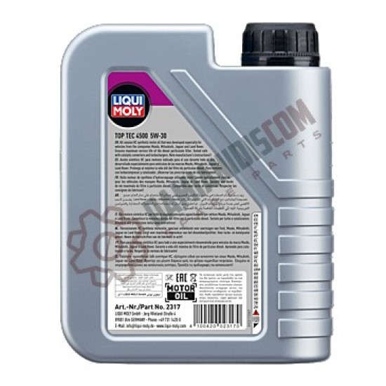 LIQUI MOLY TOP TEC 4500 5W30 1L